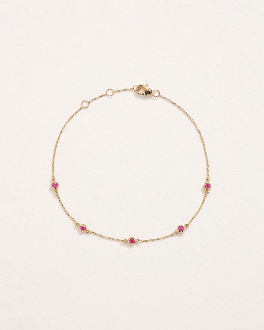 Pamela Love Ruby Station Bracelet | Bracelets