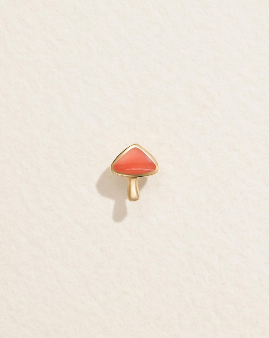 Pamela Love Inlay Mushroom Stud | Earrings