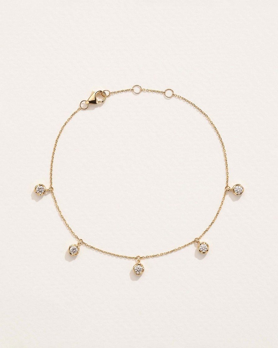 Pamela Love Diamond Station Droplet Bracelet | Bracelets