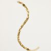 Pamela Love Braided Herringbone Thin Chain Bracelet | Bracelets