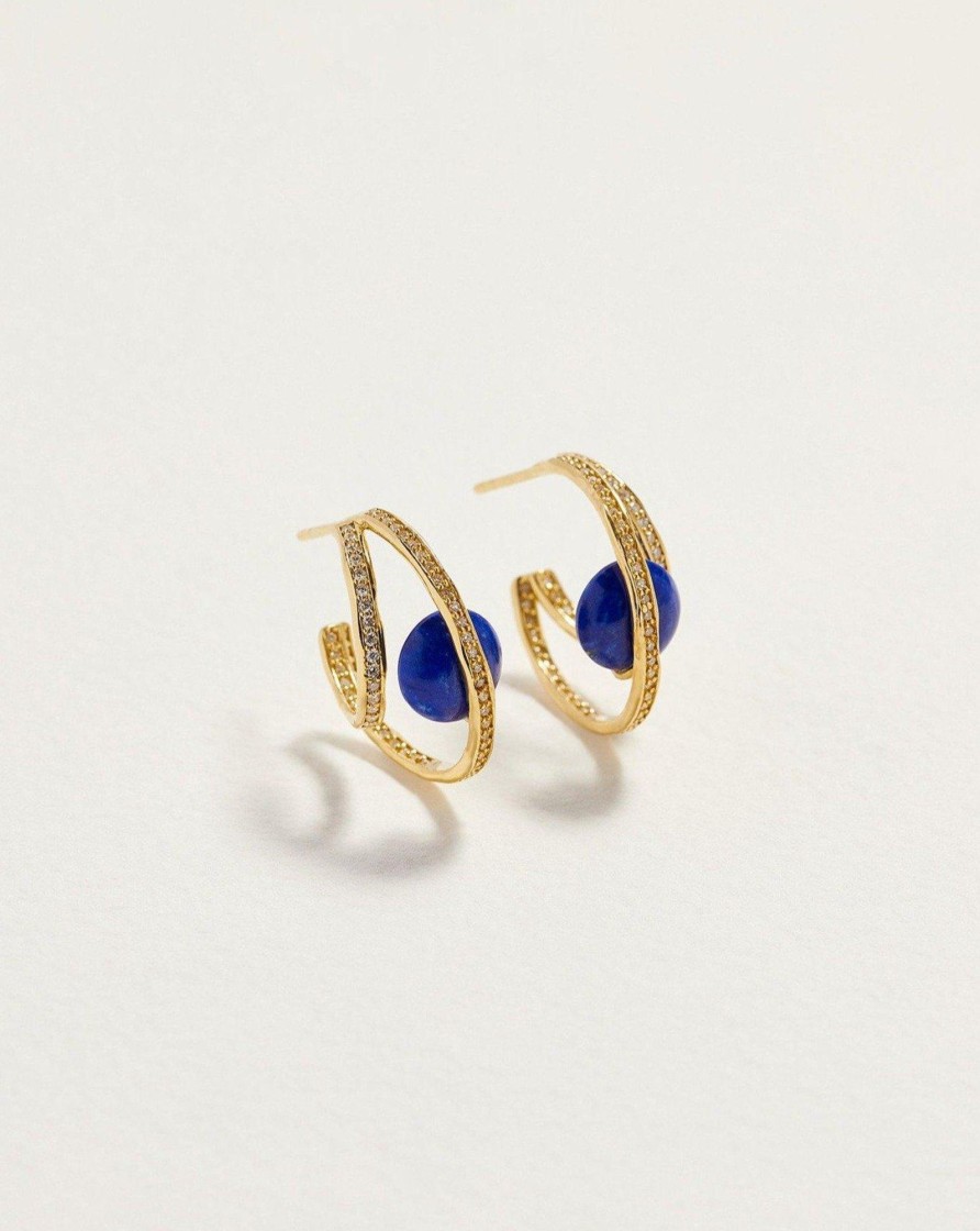 Pamela Love Comet Double Hoops | Earrings