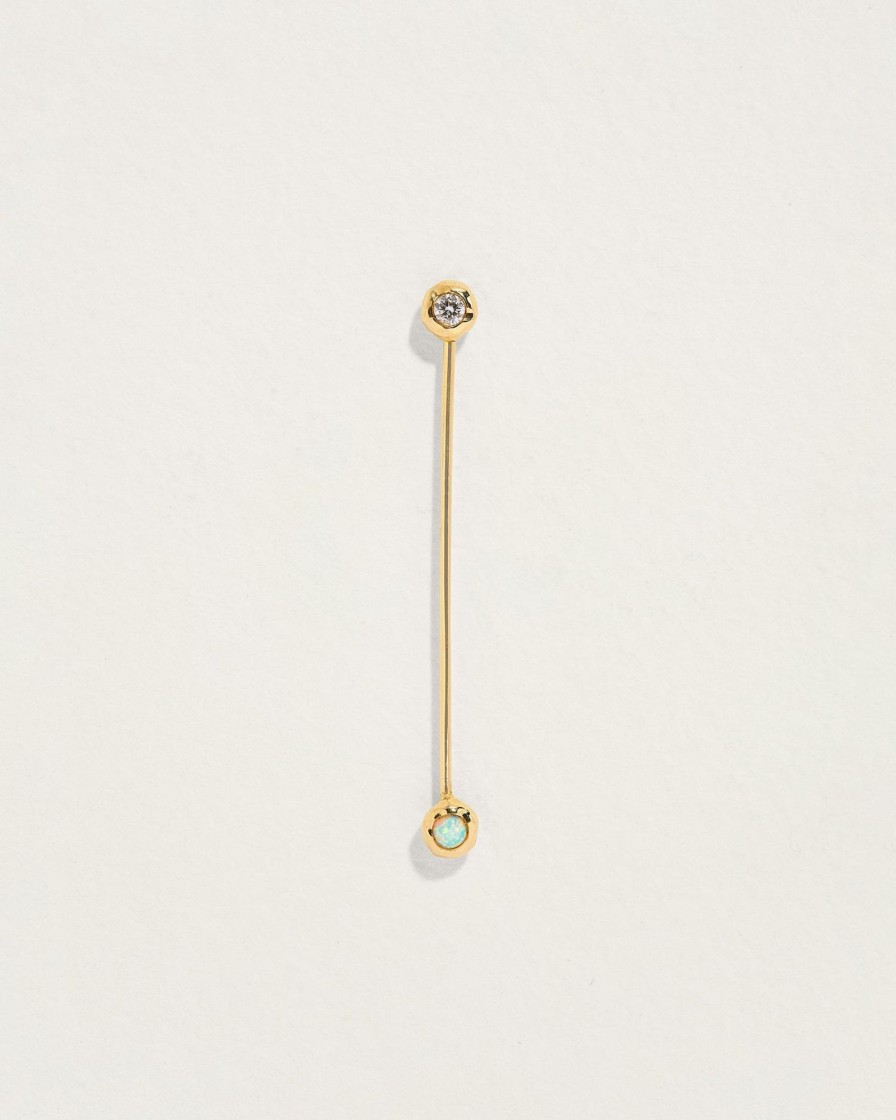 Pamela Love Straight Barbell | Earrings