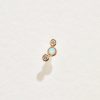 Pamela Love Bezel Set Crescent Stud | Piercing Jewelry