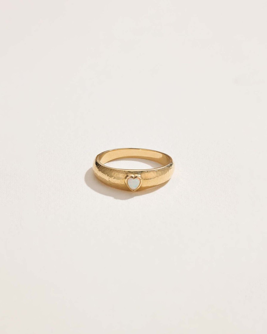 Pamela Love Bezel Heart Ring | Rings